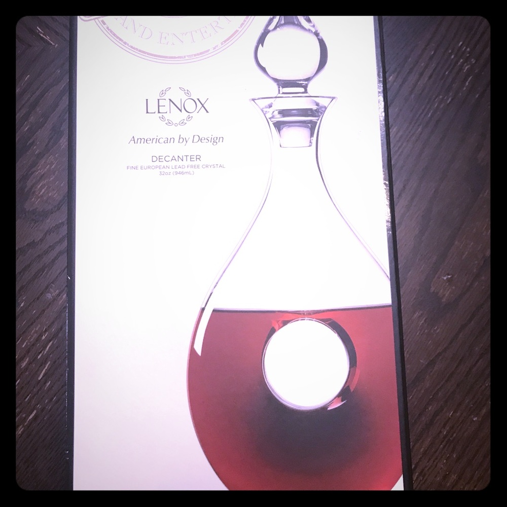Lenox decanter